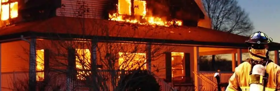 fire damage repair emergency response at a residential property affected by an active house fire in Omaha, NE